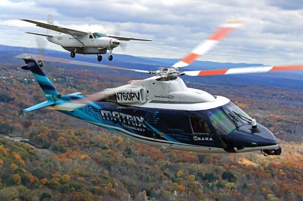 Sikorsky has demonstrated its Matrix Technology in a Cessna Caravan as well as an S-76. With the ALIAS program, according to DARPA's Graham Drozeski,