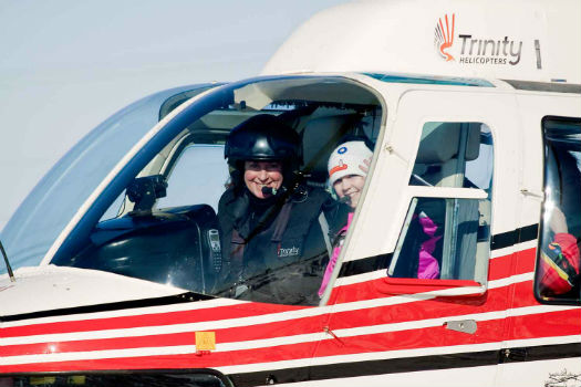 Operation This IS You! will include tours of base duty stations, an interactive search-and-rescue exercise, dive demonstration, educational games, firehose challenge, and a ride to sea in the hovercraft. Kirsten Brazier (left) is a professional pilot from the Lower Mainland, B.C., and she holds Airline Transport Ratings for both airplanes and helicopters. Scott Lough Photo