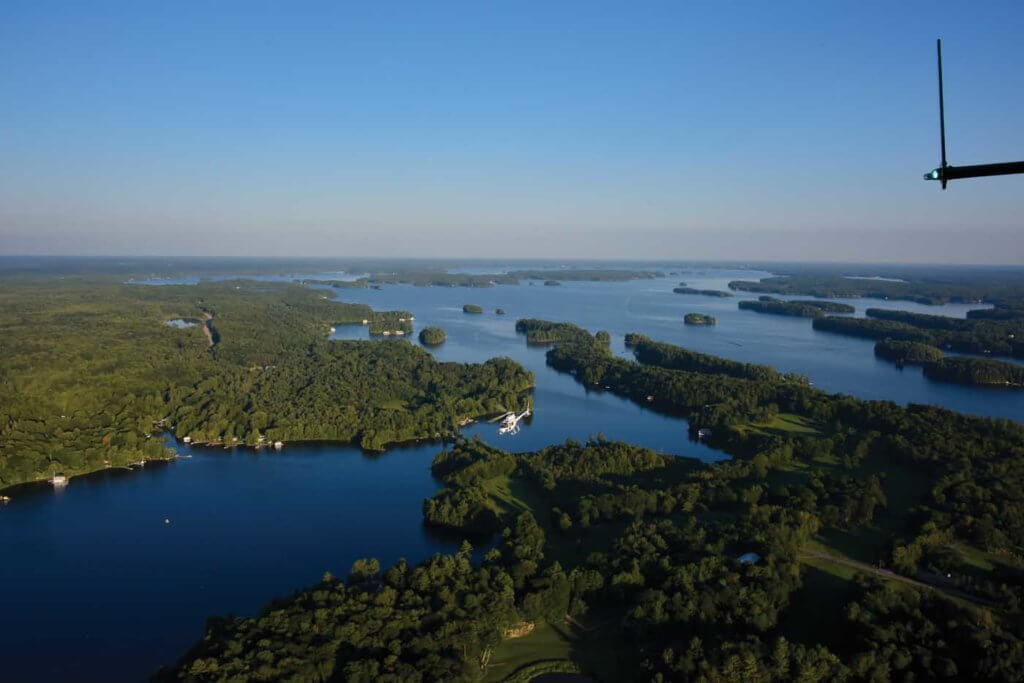 With over 1,500 lakes in the region, there are many opportunities for prospective cottage owners to secure lakefront space for their property.