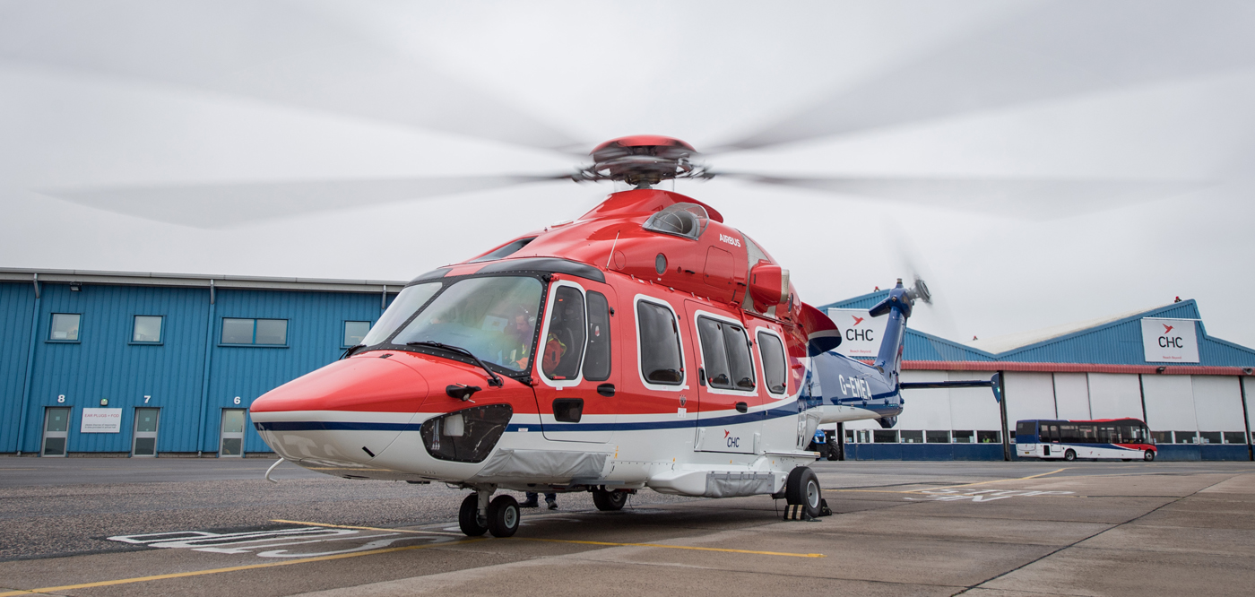 CHC has designated its Aberdeen base as its global H175 engineering centre of excellence to support the introduction of the aircraft to its fleet. Michal Wachucik Photo