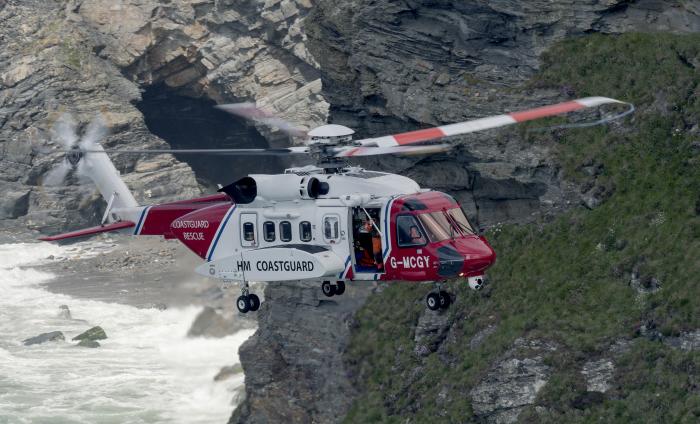 Bristow Helicopters operates S-92s on behalf of the UK Maritime and Coastguard Agency. Bob Sharples Photo