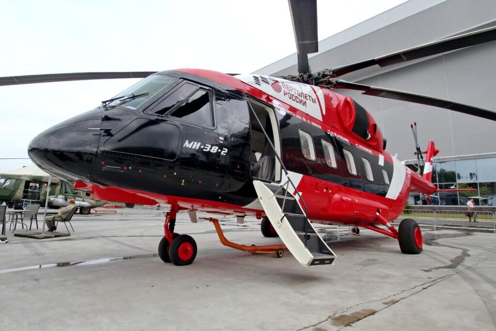 One of four Mi-38-2 pre-production examples already manufactured by Kazan Helicopters. It was demonstrated to visitors of the ARMY-2017 expo in Moscow in August. Babak Taghvaee Photo