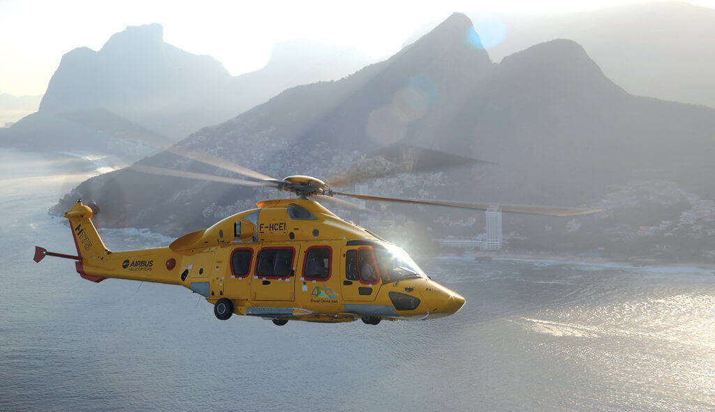 Airbus H175 in flight