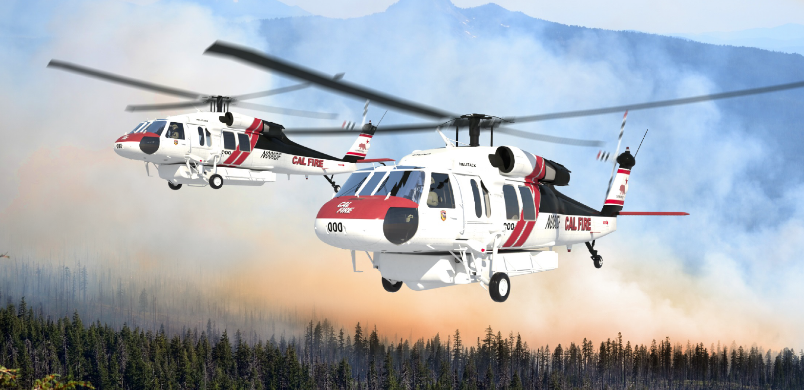 Despite having a more expensive proposal, the Air Methods division United Rotorcraft has prevailed in its bid to supply Cal Fire with up to 12 S-70i Black Hawks for aerial firefighting. United Rotorcraft Image