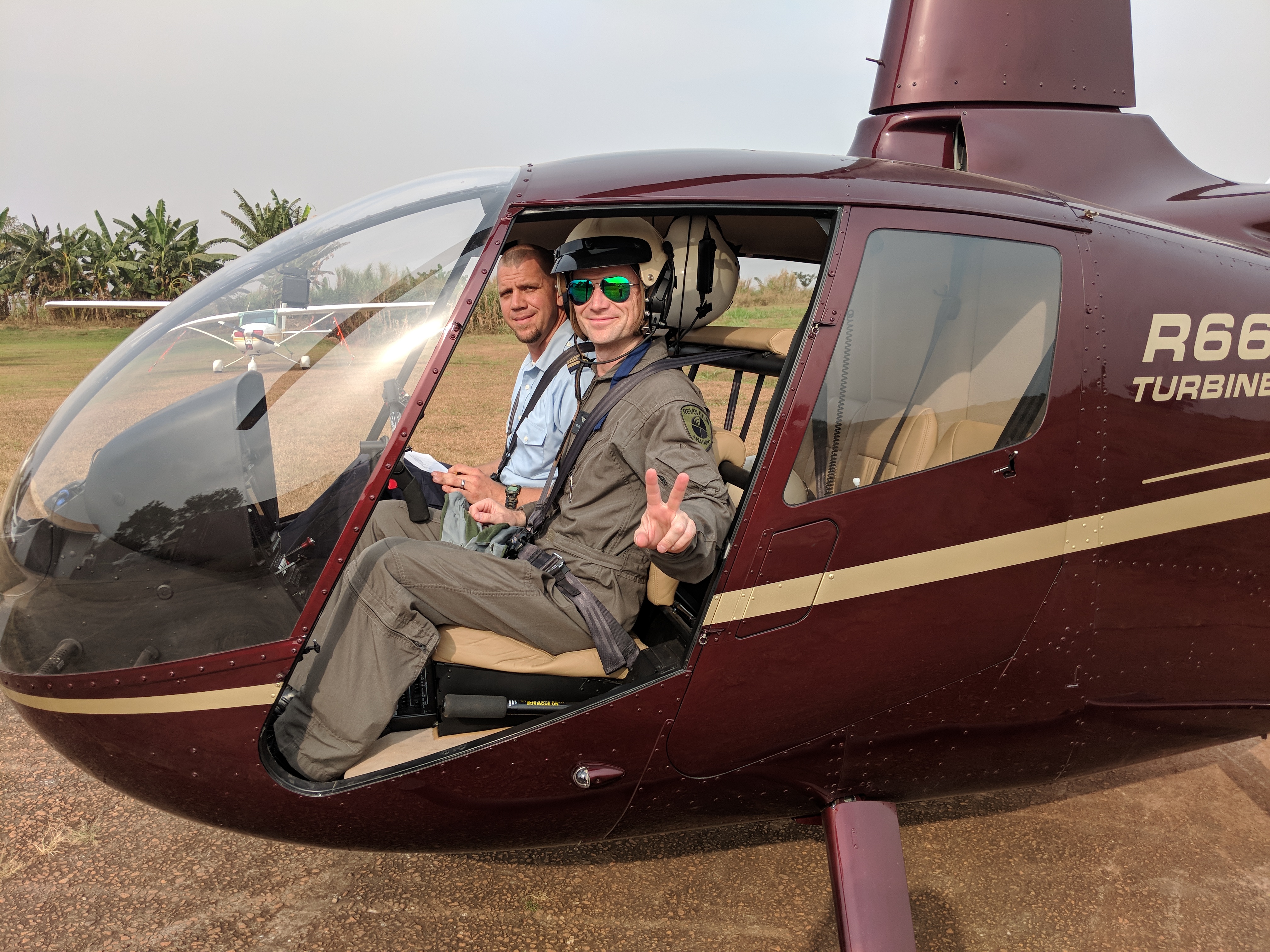 JAARS, a nonprofit organization, has operated an R44 helicopter for several years and recently reviewed its operational requirements and found a need for an R66 turbine helicopter. Revolution Aviation Photo