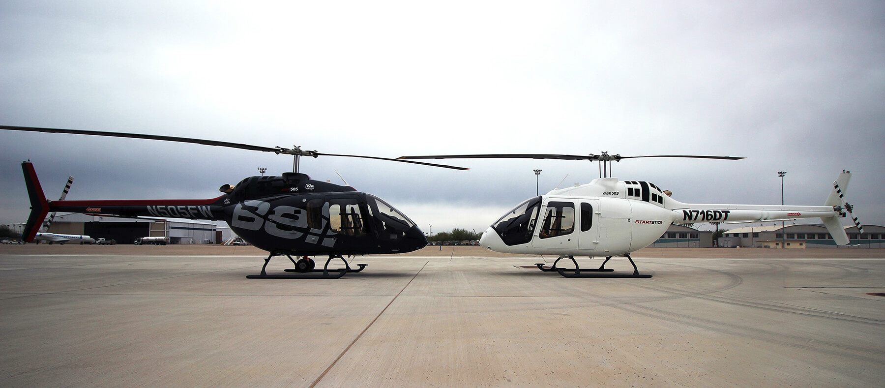 Able's 505 capabilities include all Bell 505 dynamic component assemblies, from transmission, to main rotor hub, to gearbox. Able Aerospace Services Photo