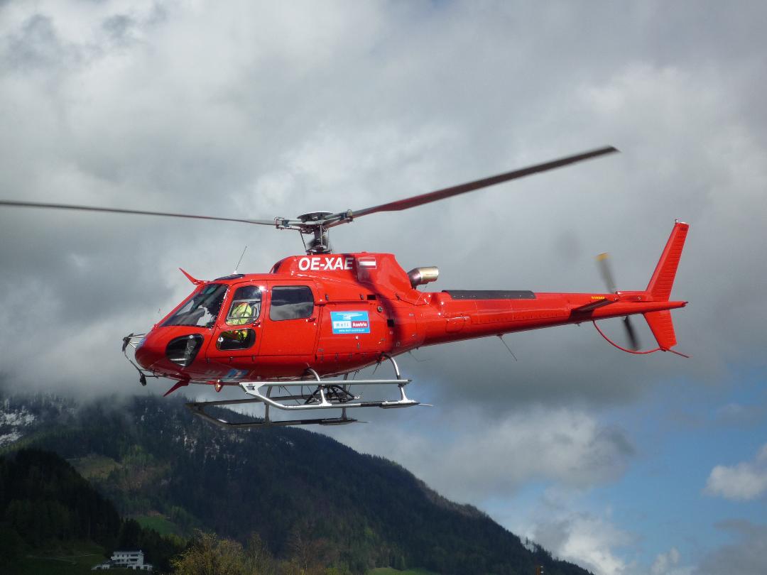 A Heli-Austria H125 flies with the BLR FastFin system. Heli-Austria will become the first operator to receive an H125 equipped with the FastFin system from the factory. BLR Photo