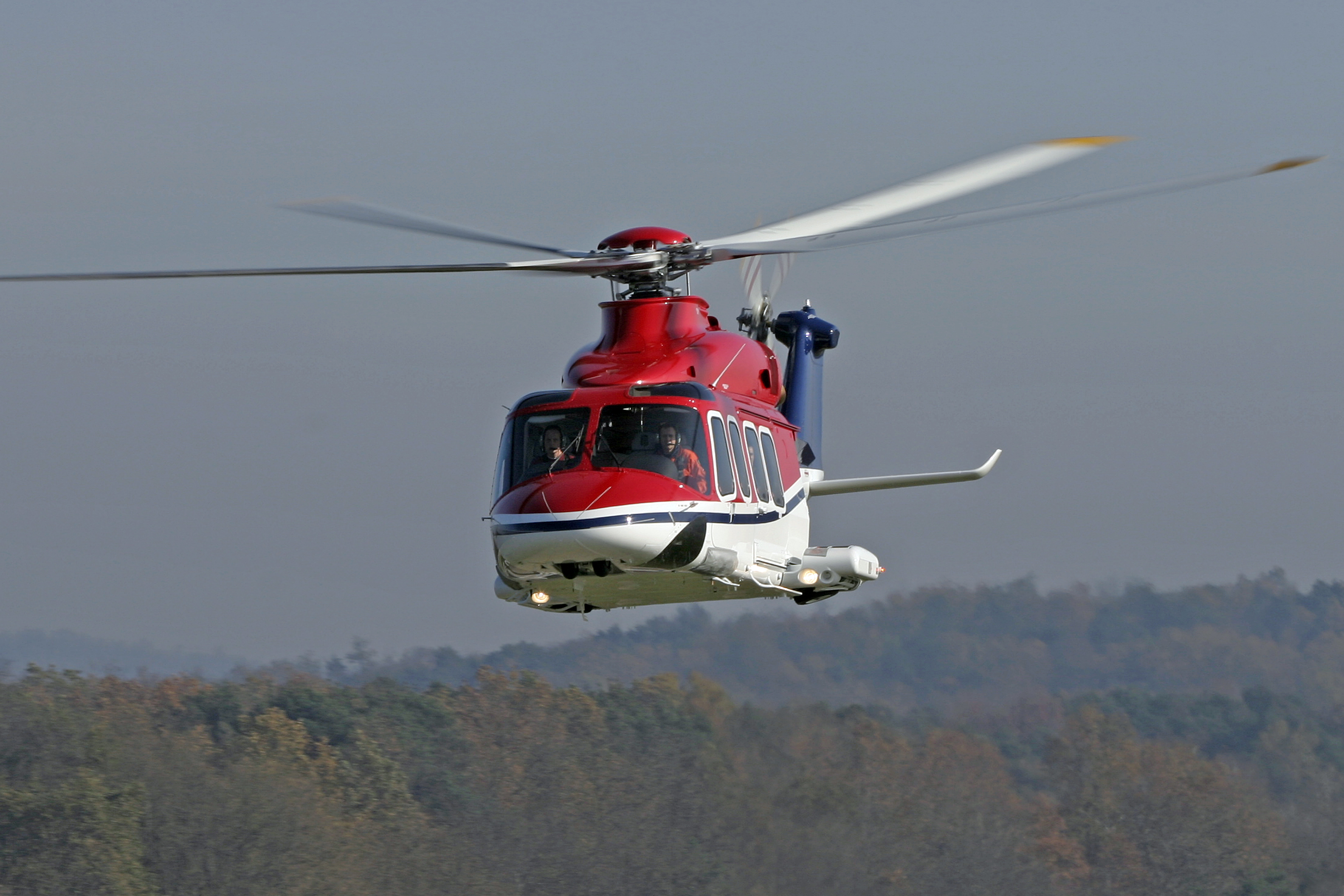 AW139 in flight