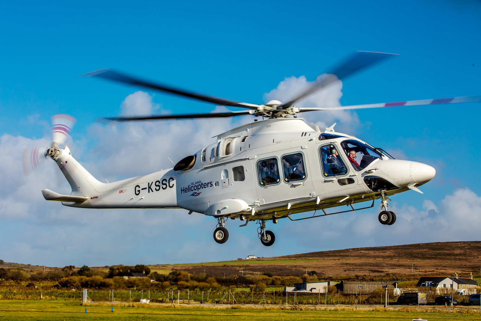 Specialist Aviation Services is one of the fleet leaders on the Leonardo AW169 in the U.K. It will be operating an AW169 for Island Helicopters’ upcoming service to the Isles of Scilly in the U.K. Greg Cagewith Photo