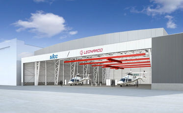 SACC’s MRO center will be the first service center in Japan ranked ‘excellent’ under Leonardo’s guidelines. Leonardo Image