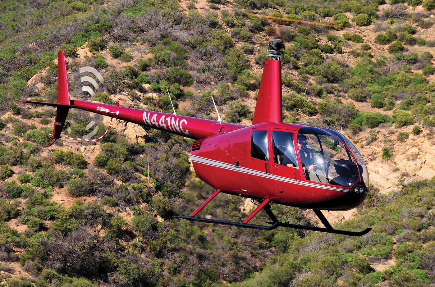 The Robinson R44 is the most traded helicopter in the world. Skip Robinson Photo