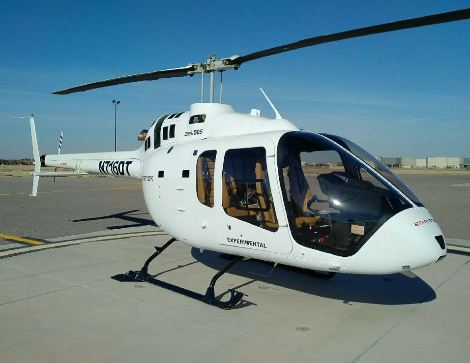 The Bell 505 is the 30th aircraft model that DART has designed a bearpaw for. DART Photo