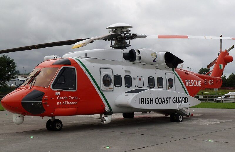 The aircraft involved in the accident (pictured) was a Sikorsky S-92A operated by CHC Helicopter under contract to the Irish Coast Guard. Wikimedia Commons Photo