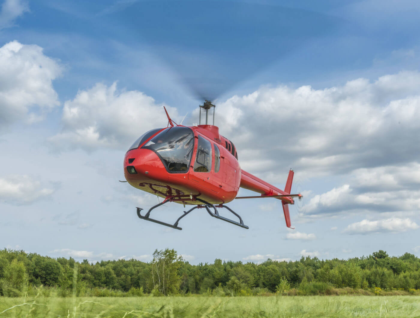 The Bell 505 Jet Ranger X incorporates the familiarity of the Jet Ranger family with new advanced avionics technology. Bell Photo