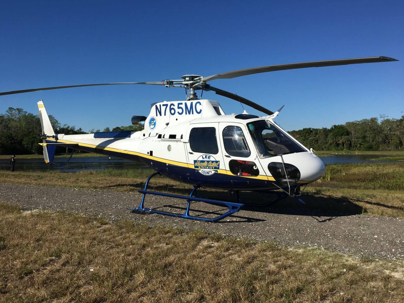 Lee County Mosquito Control District expects to operate each of the H125s 200 to 250 hours a year. Airbus Photo