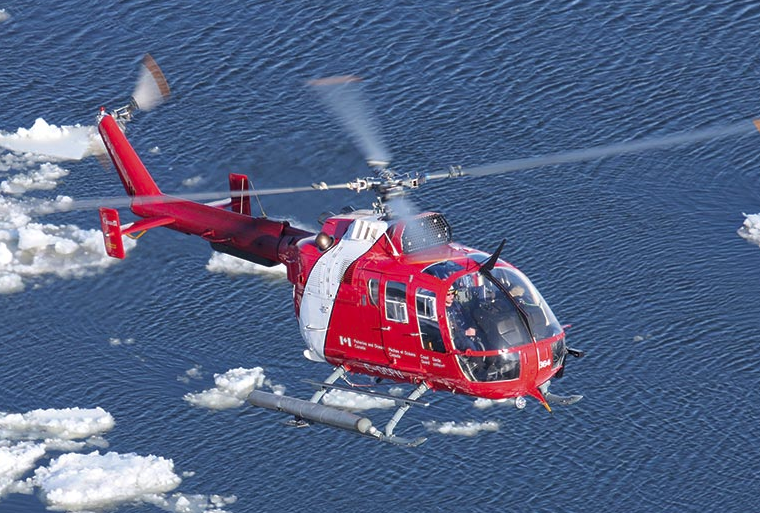 The Bo 105s will be used by the recipient institutions for hands-on training for mechanical and engineering programs.
