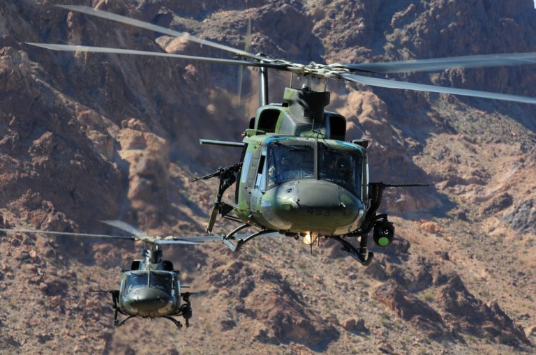 CH-146 Griffon aircrews have resumed conducting four to five missions per day, seven days a week, a pace similar to the height of the pre-Mosul campaign. Skip Robinson Photo