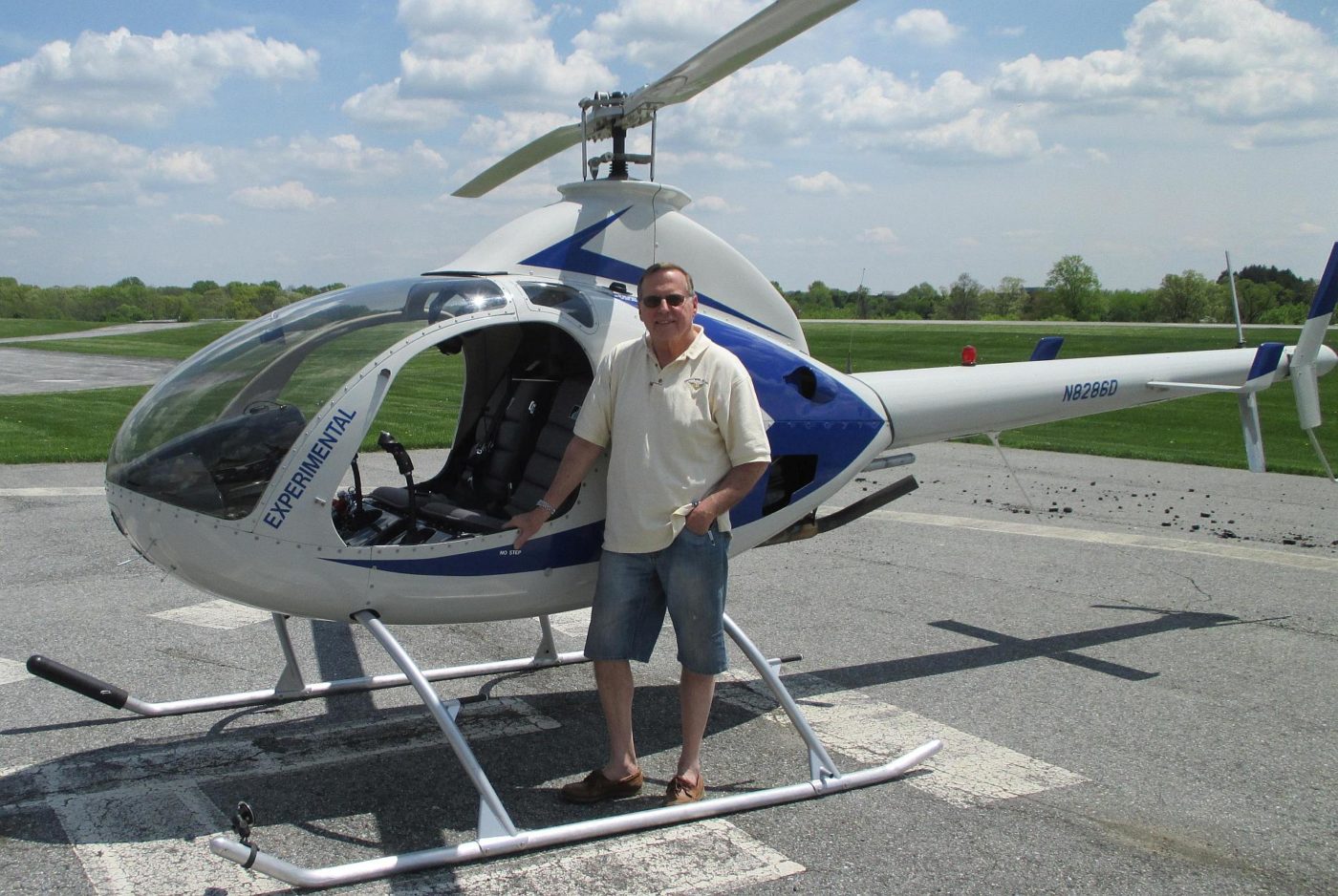 One of the helicopters to be featured at the event will be a home-built RotorWay 162-F helicopter. AHMEC Photo