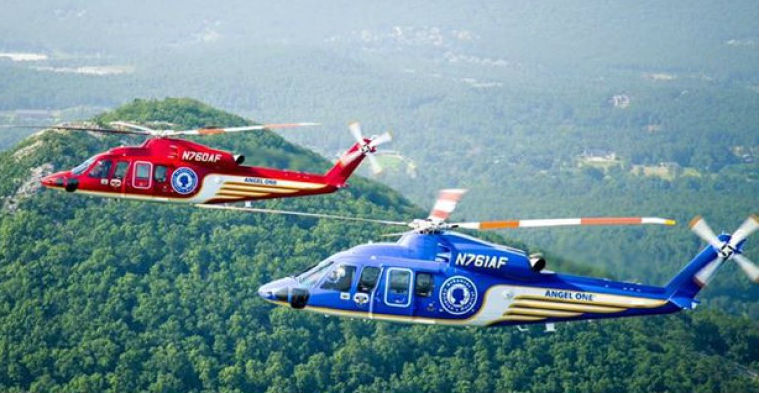 Arkansas Children’s Hospital flies two Sikorsky S-76D helicopters for its Angel One intensive care medical transport unit. Arkansas Children’s Hospital Photo