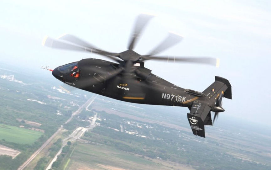 Sikorsky is likely to propose an aircraft based on its S-97 Raider, which resumed flight tests in mid-June 2018. Sikorsky Photo