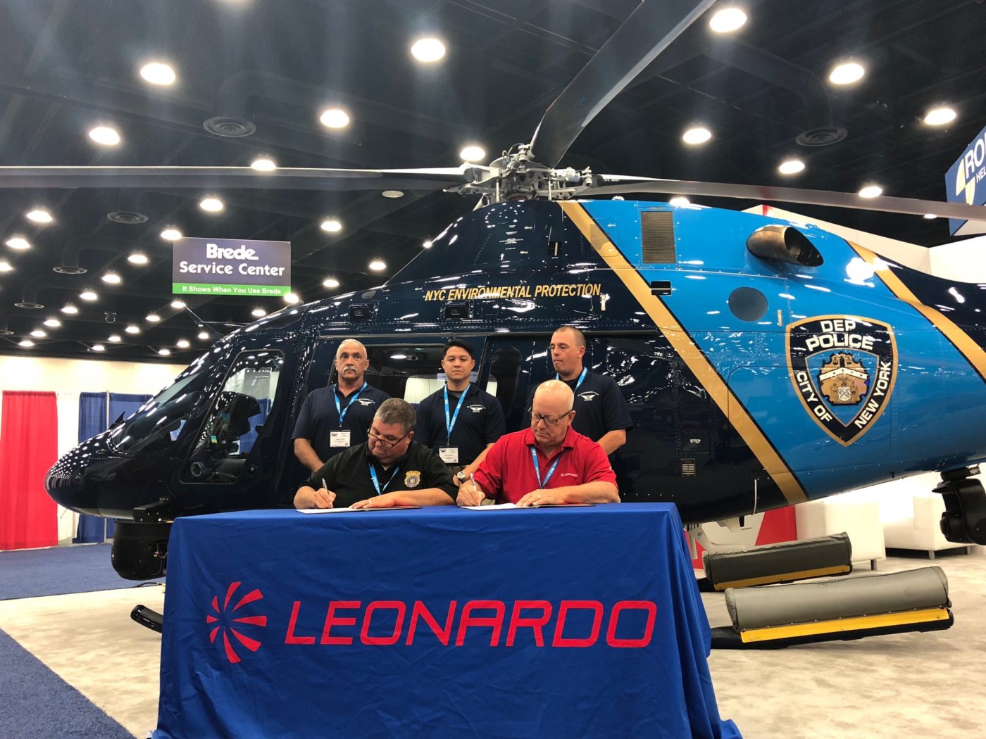 The AW119Kx, outfitted in law enforcement configuration, will support protection of New York City’s drinking water resources. Leonardo Photo