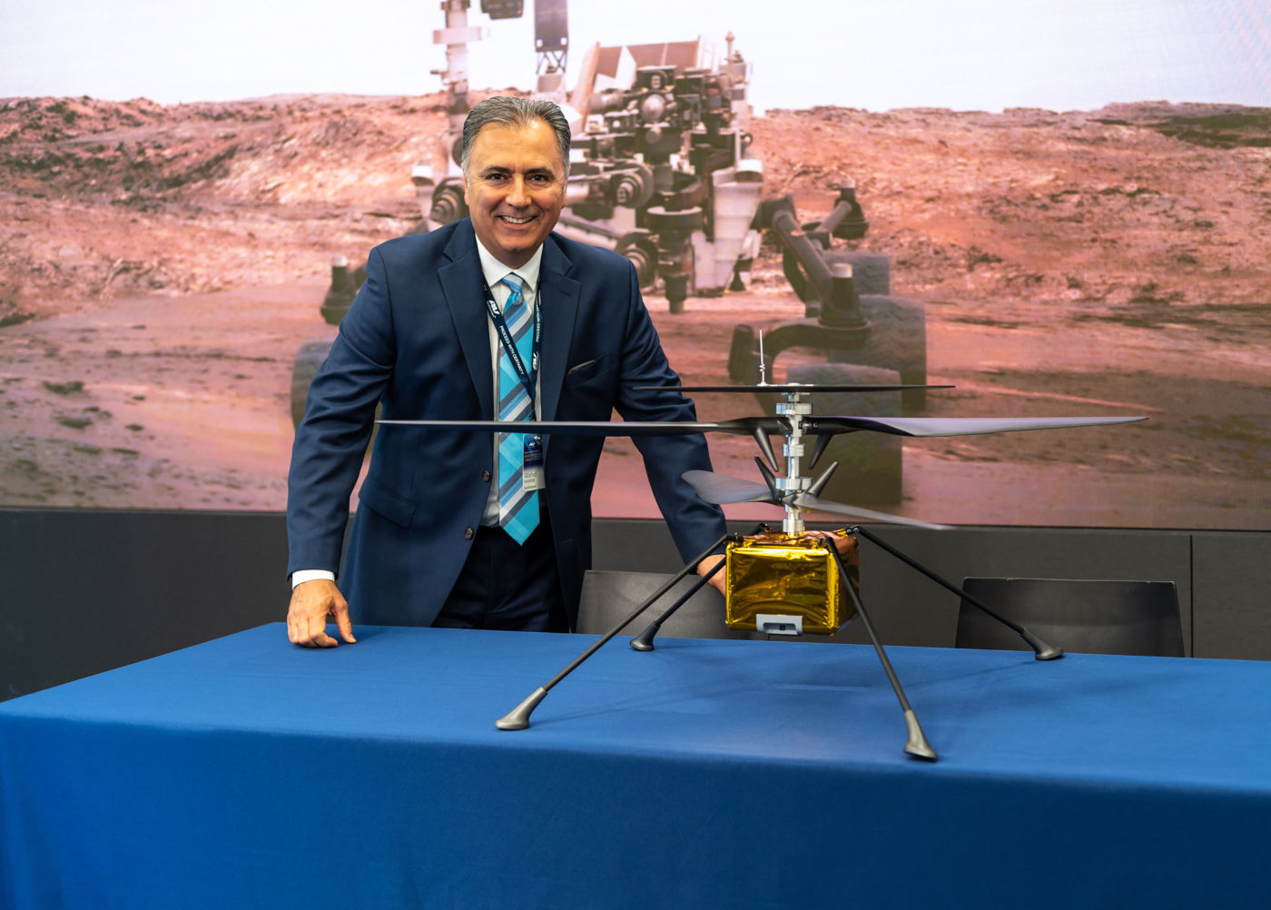 The Mars Helicopter project is led by NASA JPL with team members across JPL, AeroVironment, NASA Ames and NASA Langley.