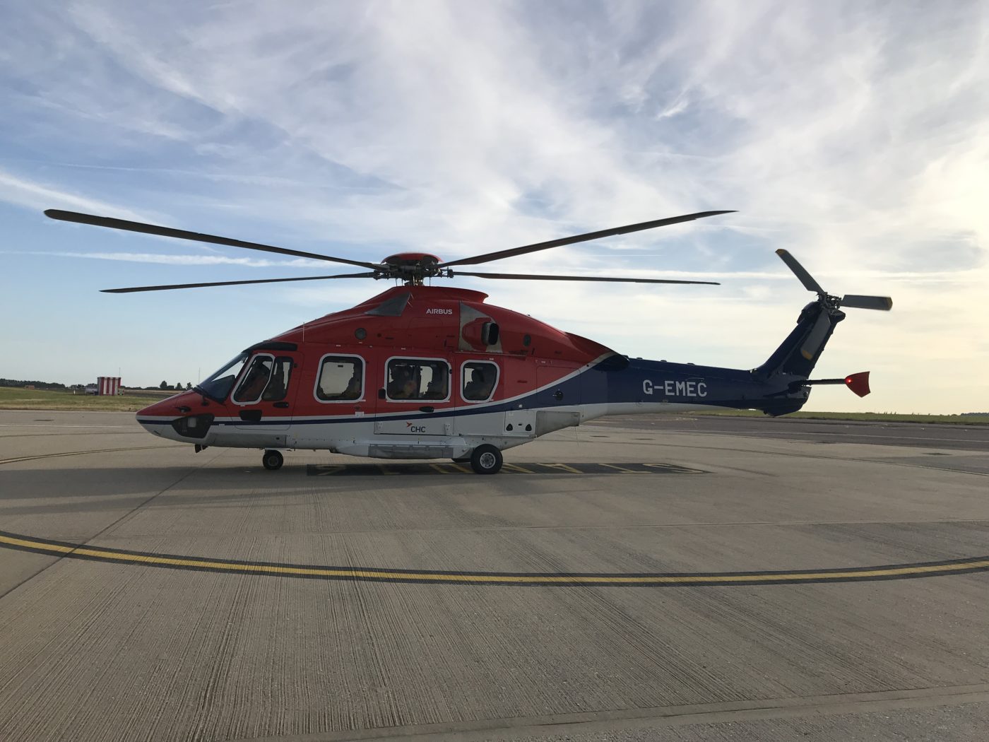 CHC’s Airbus H175 has made its inaugural flight for Neptune Energy from Norwich to the Cygnus A and Cygnus B installations in the Southern North Sea. CHC Photo