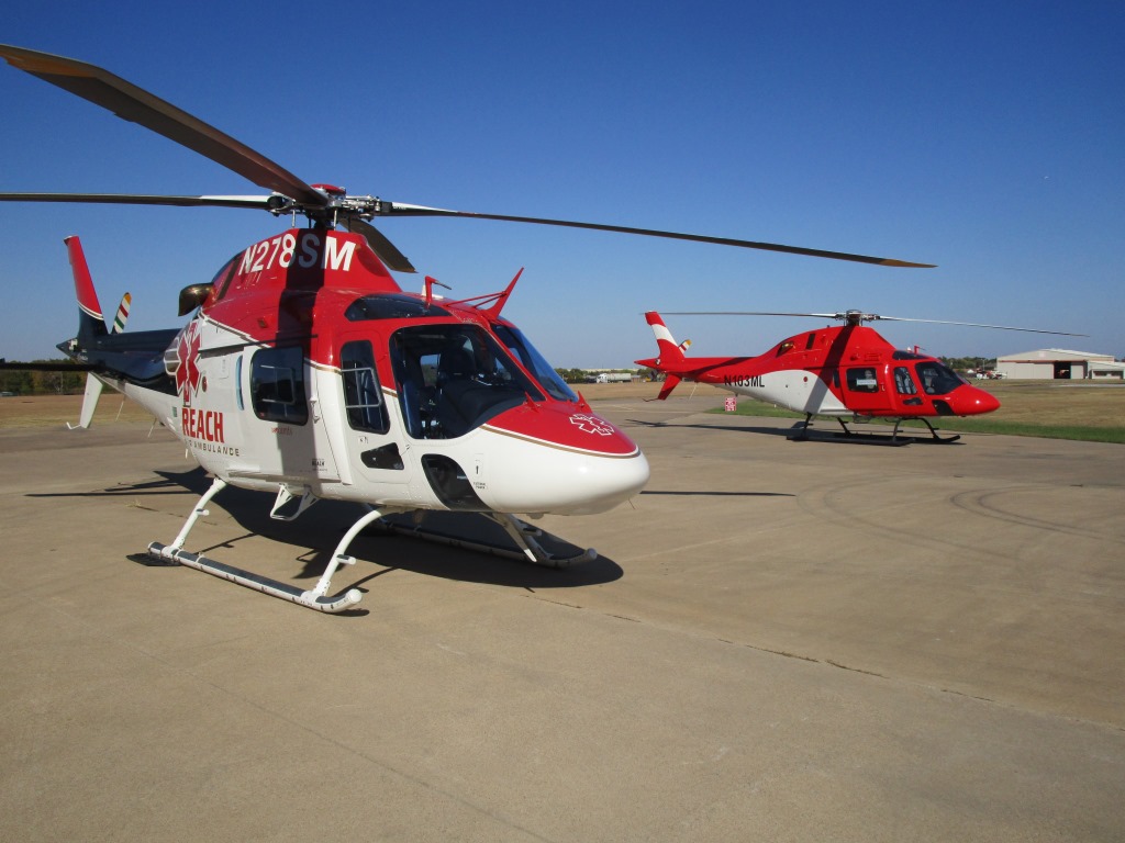 SARCAMS chose to fit its new AW119Kx helicopters with AMS Heli Design’s lightweight EMS interior because it is a good fit for the organization’s requirements as both an air ambulance and external load operator. AMS Heli Design Photo