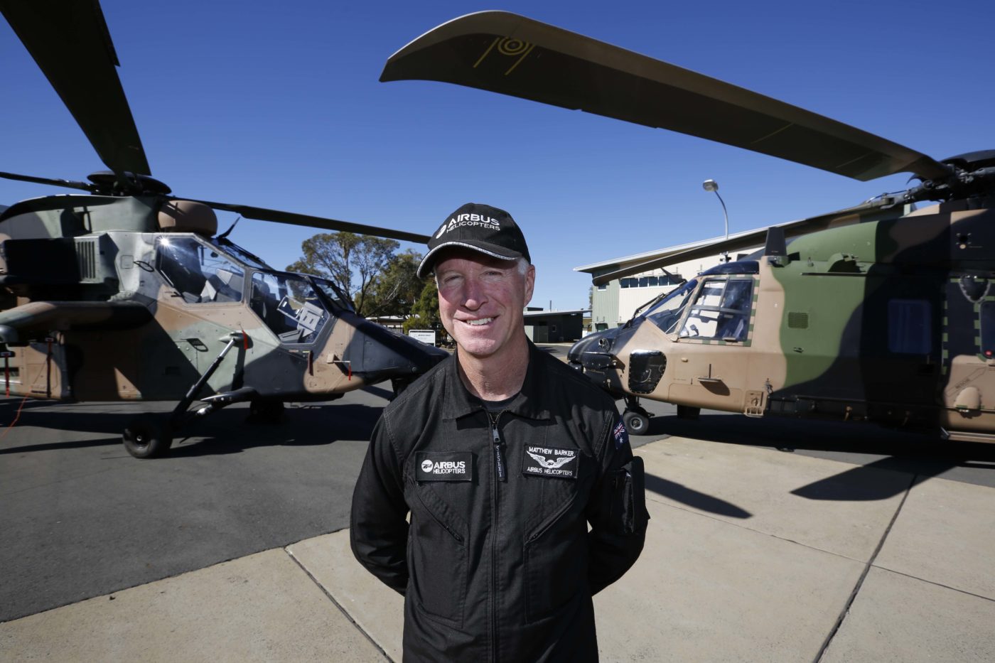 Barker started his flying career when he enlisted in the Australian Army as a specialist service officer pilot in October 1987. He now has a total of 8,150 hours of flying experience. Airbus Photo