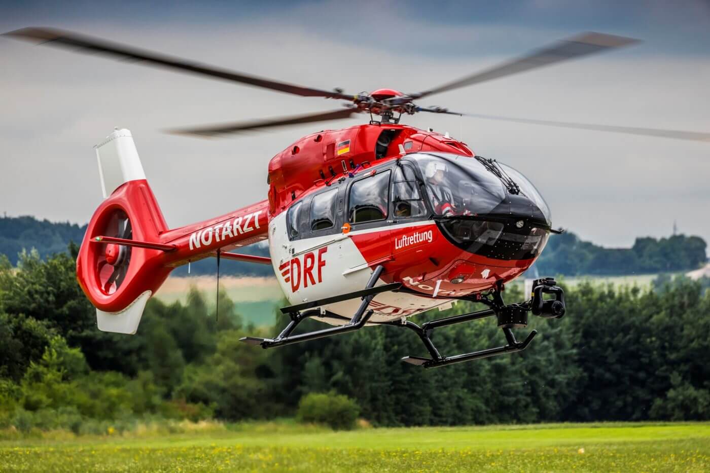 This new contract will bring the H145 fleet of the German HEMS operator to 17. Christian Keller Photo