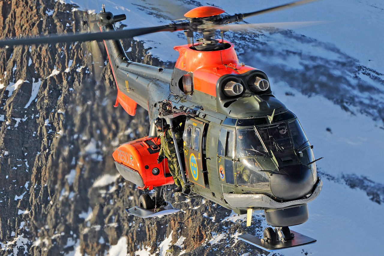 “We will now cooperate with the industry’s leading AS332 MRO suppliers to refurbish and configure the helicopters to specific customer requirements,” said Ex-Change Parts CEO Elmir Andersson. Ex-Change Parts Photo