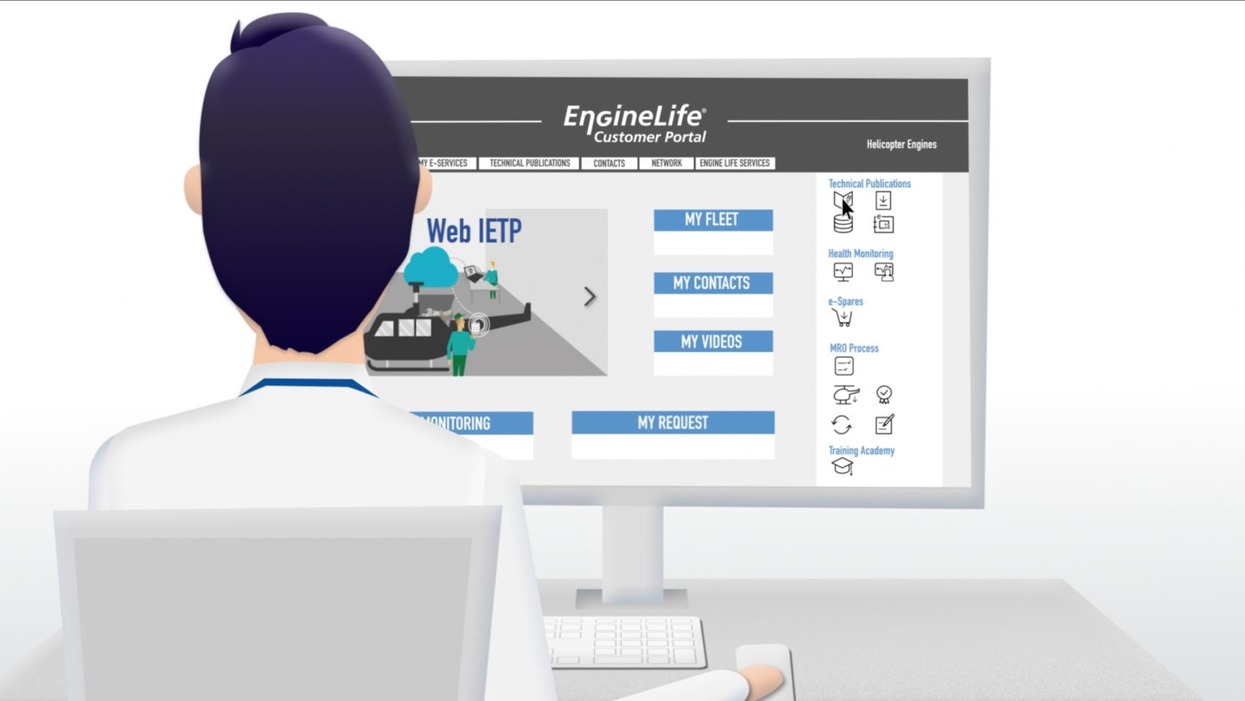 Safran’s EngineLife Customer Portal is available 24/7 on every smartphone, tablet and desktop device. Safran Image