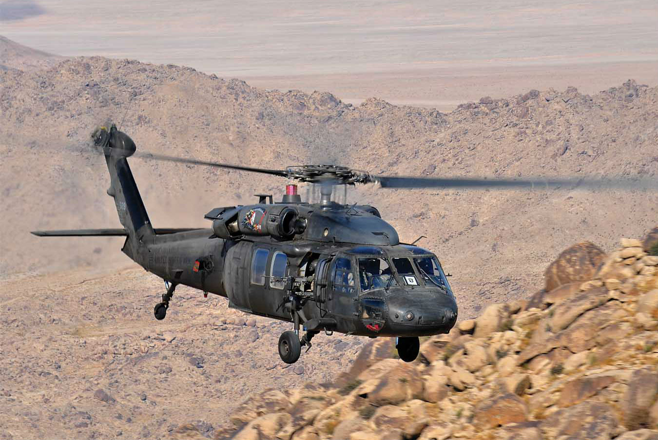 Introduced in 1989, the uprated UH-60L "Lima" had a 20 percent increase in power and could carry 1,000 lb. (450 kg) more payload than the last UH-60As Sikorsky built. They were widely deployed to Afghanistan and Iraq. Graham Lavery Photo
