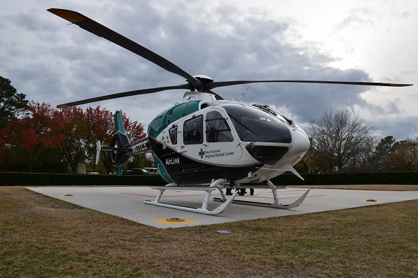 AirLink has two helicopters serving patients in North Carolina.
