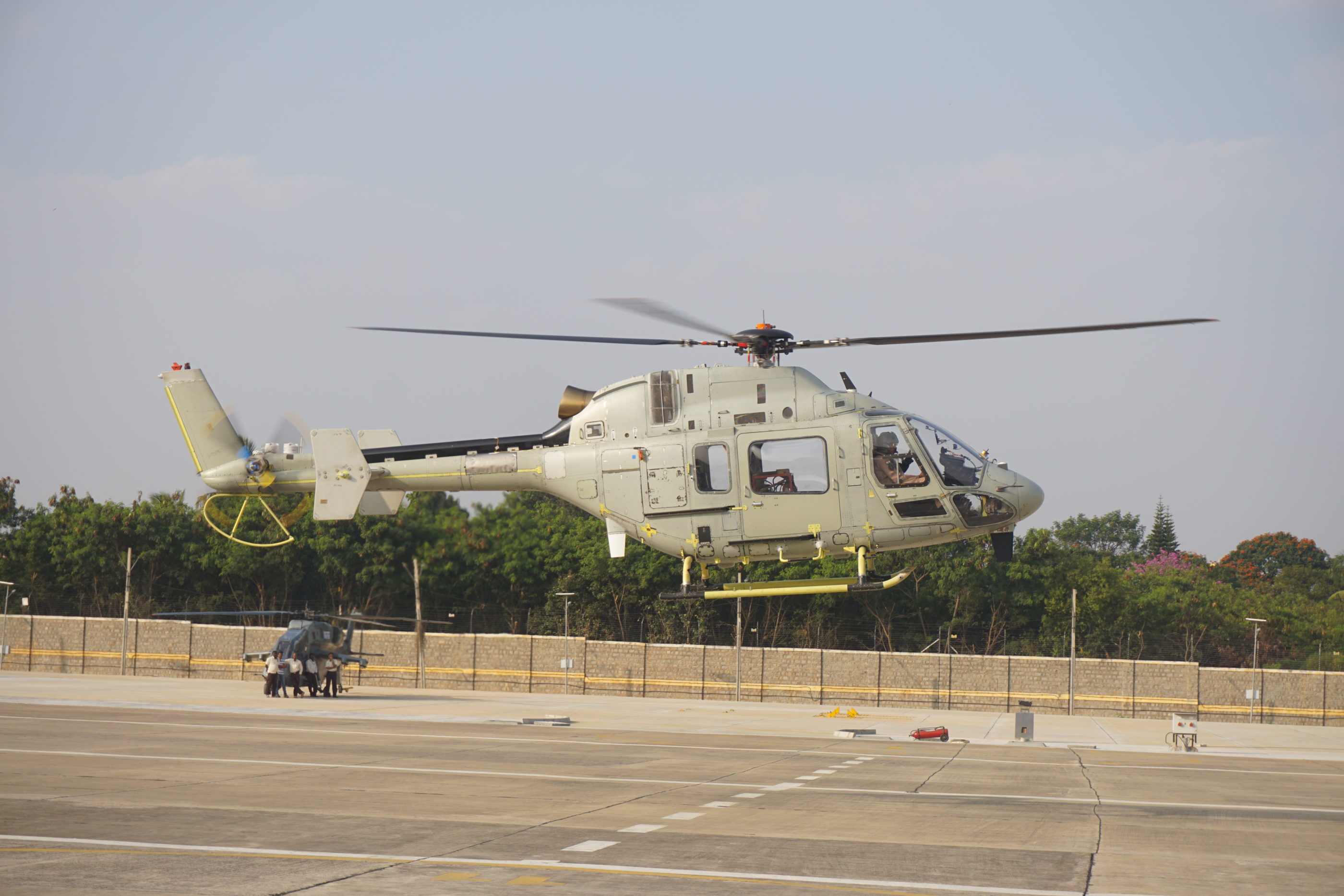 The successful completion of the first flight of third prototype of LUH is a significant leap and will soon replace the ageing fleet of Cheetah/Chetak helicopters. HAL Photo