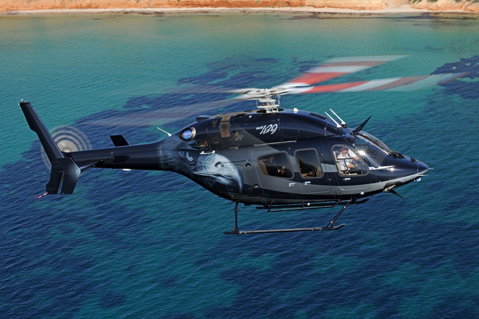 The Bell 429 is chosen by corporate customers, police forces and medical teams around the world for time-sensitive missions. The aircraft will be on display at this year’s MEBAA show, along with the Bell 505 Jet Ranger X. Bell Photo