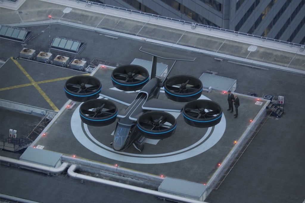 Bell is now combining its deep understanding of vertical flight technology with hybrid-electric power to create a disruptive new VTOL air taxi for everyday use. Bell Image