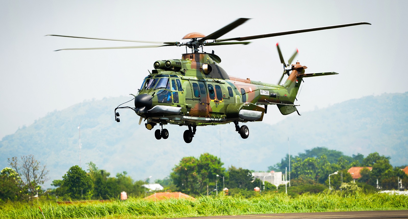 The H225M helicopters will be delivered to the Indonesian Air Force upon reassembly and completion of the mission equipment outfitting and customization by PTDI. PTDI Photo