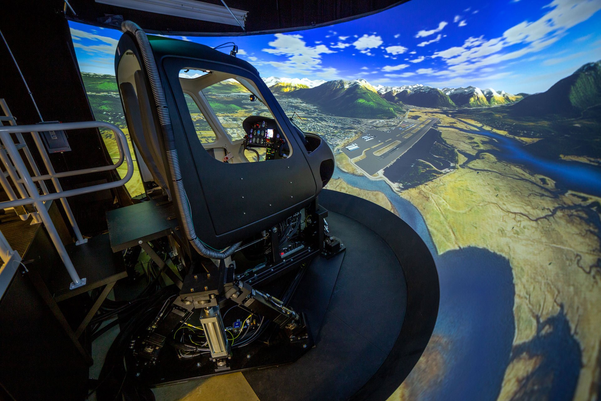 Frasca has designed and manufactured a huge range of flight training devices and full flight simulators. Frasca Photo