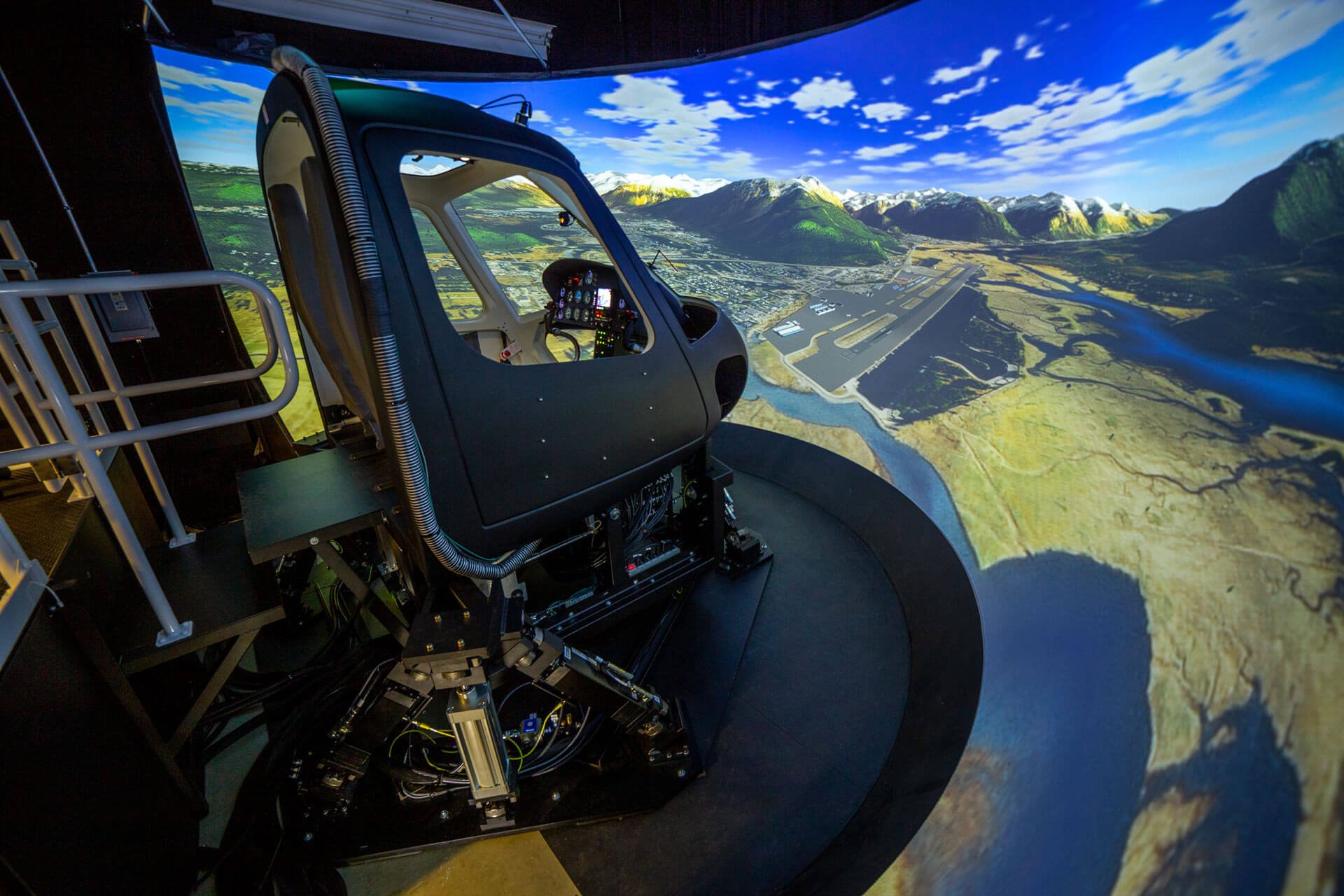 FRASCA Delivers PC-12 FTD to SIMCOM - Frasca Flight Simulation