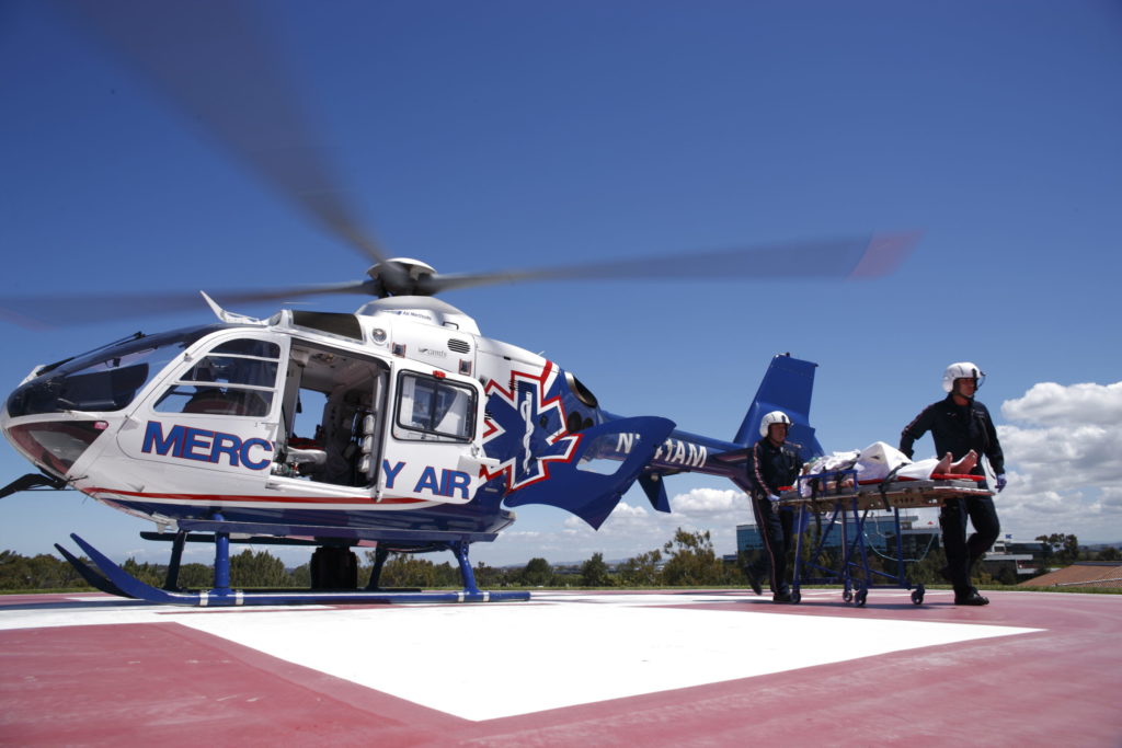Air Methods Mercy Air helicopter
