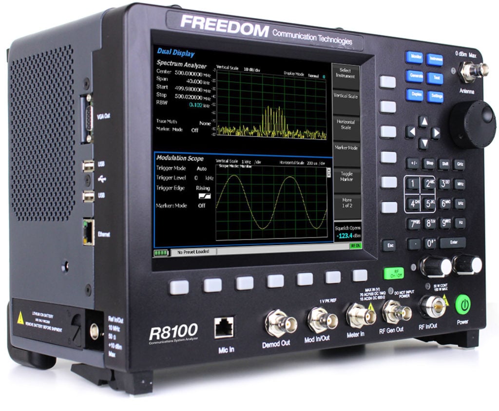 Dallas Avionics is now an authorized distributor of the entire Freedom line of communications test equipment from Astronics. Dallas Avionics Photo