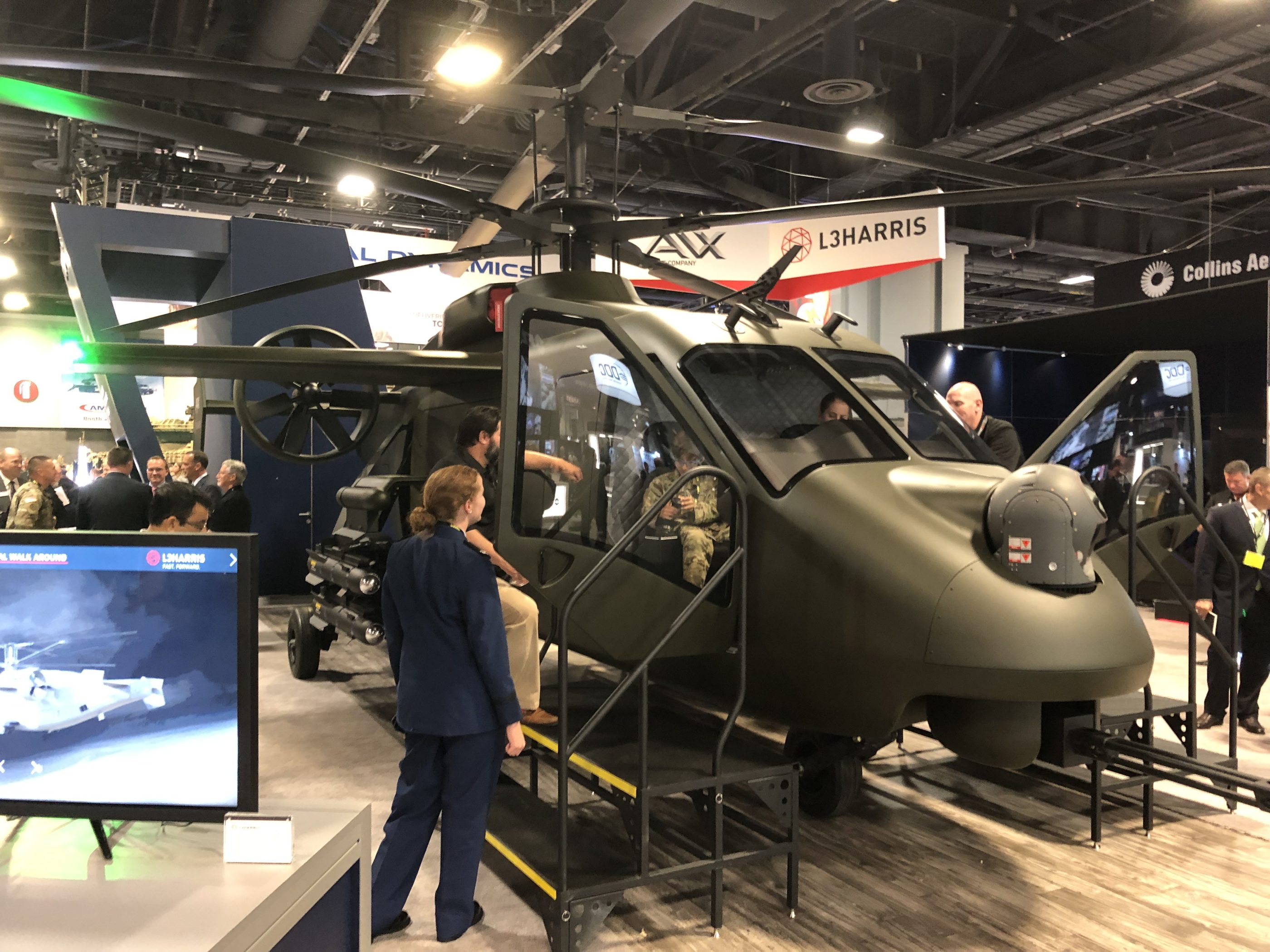 AVX/L3's Compound Coaxial Helicopter offering for the U.S. Army's FARA competition was unveiled at AUSA 2019. Dan Parsons Photo