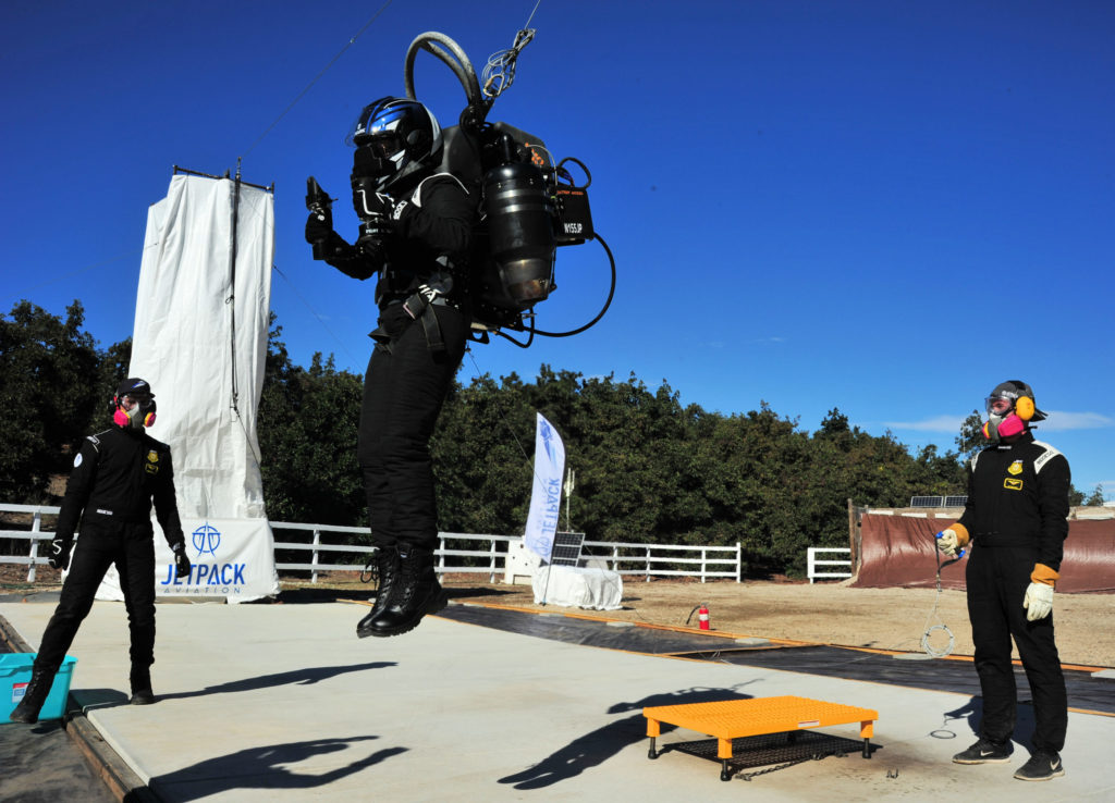 The first time I flew a reallife jetpack