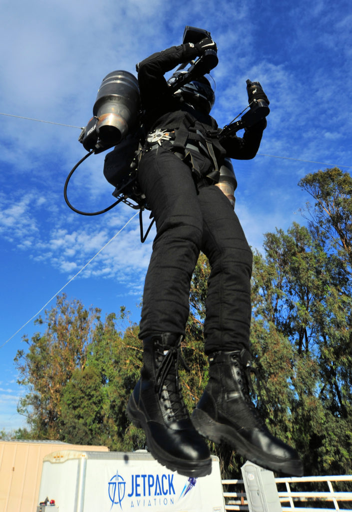 The first time I flew a reallife jetpack