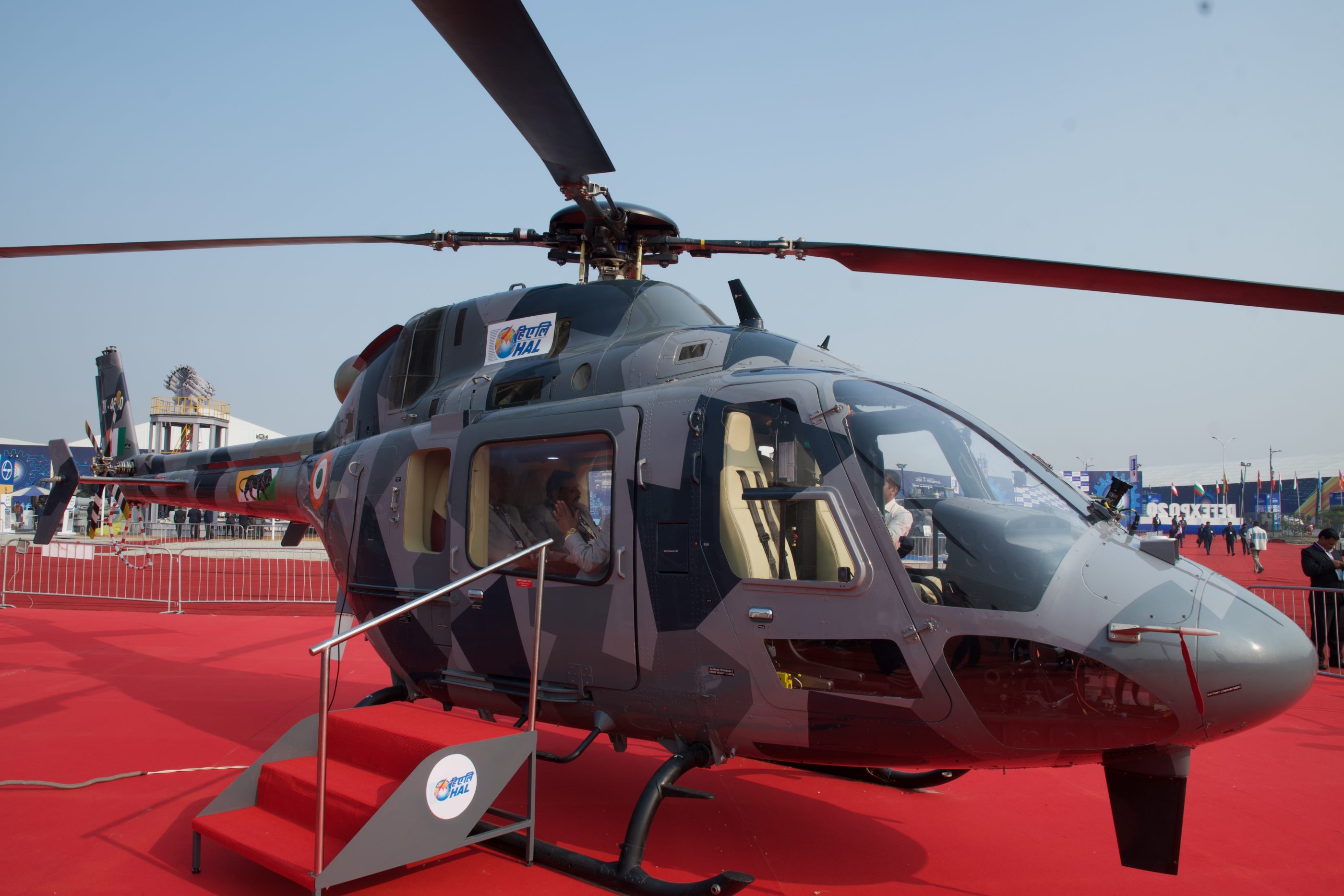 HAL’s Light Utility Helicopter has received initial operational clearance for military use, but the aircraft may also find a home in the civilian sector. HAL Photo