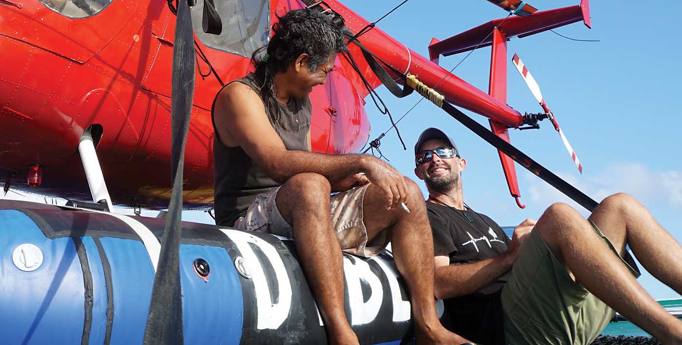 Going Fishing A year in the life of a tuna boat helicopter pilot