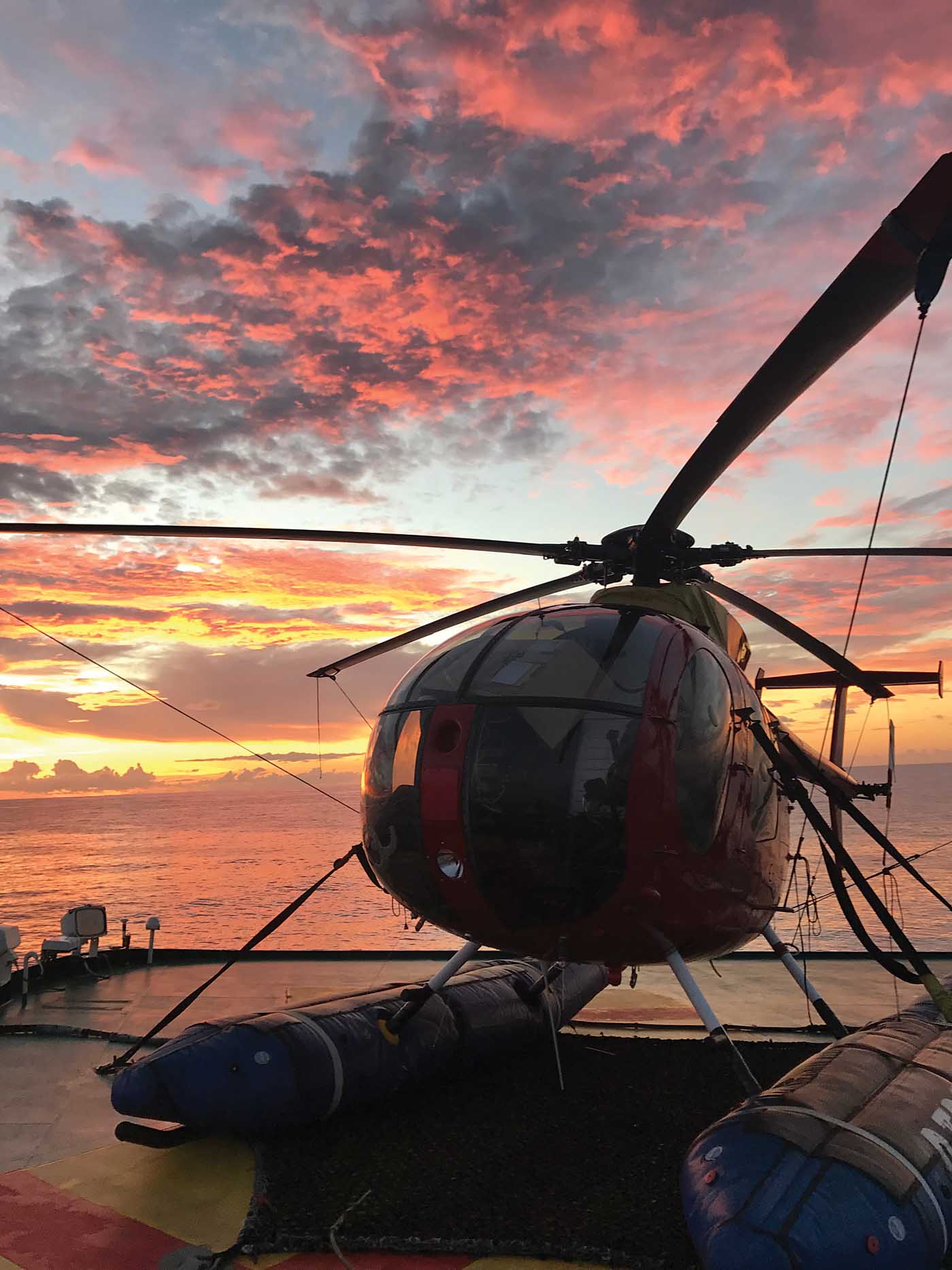 Going Fishing A year in the life of a tuna boat helicopter pilot