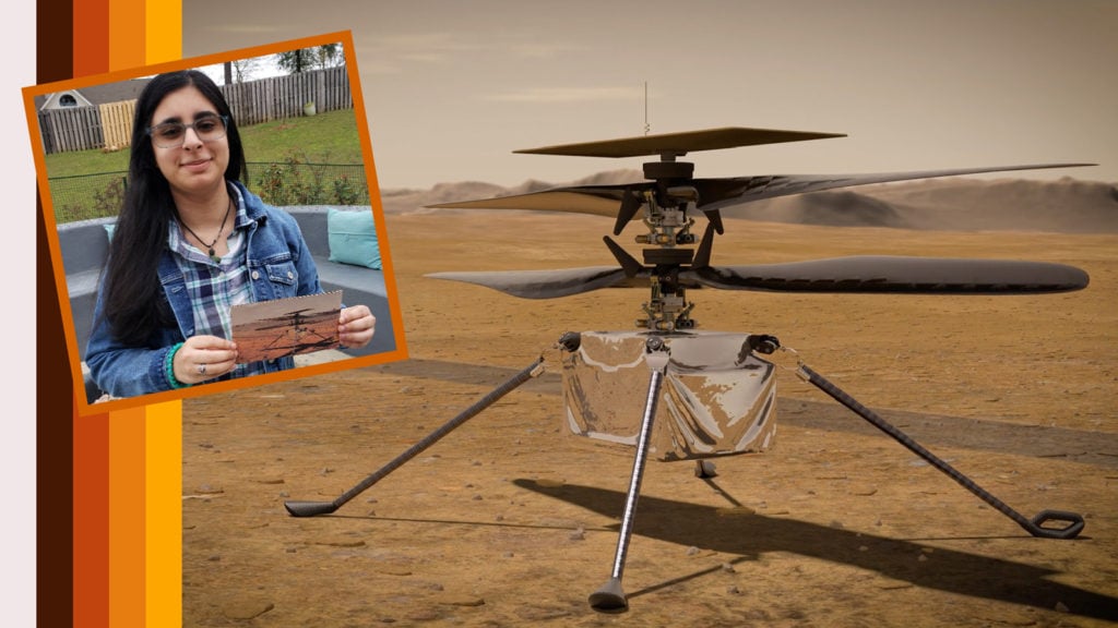 School student wins contest to name Mars-bound helicopter