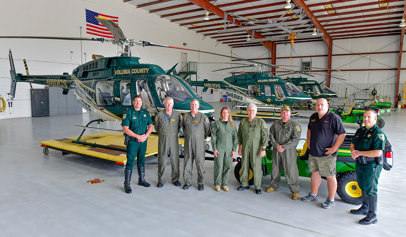 Civil saviors Flying with Volusia County Sheriff’s Office